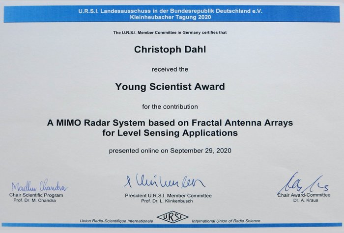 Award, Heike Mollenhauer