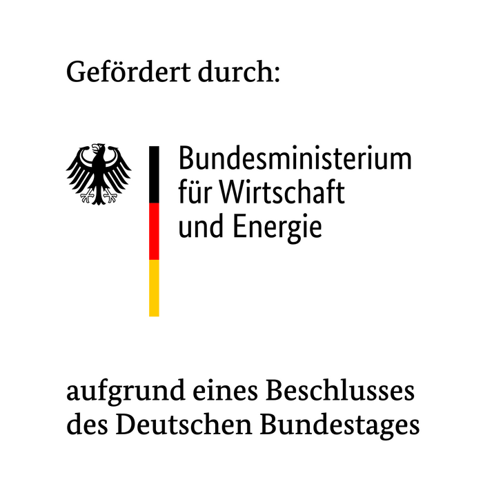 Gefördert durch das Bundesministerium für Wirtschaft und Energie.