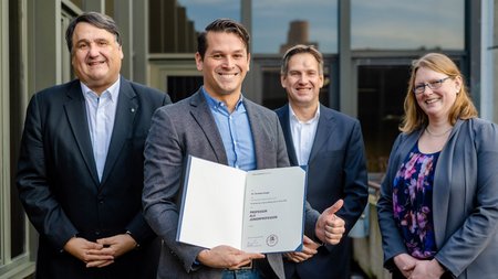 Dr. Christian Zenger wird zur Juniorprofessur berufen