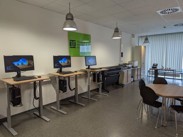 CIP-Insel (© RUB/ETIT)