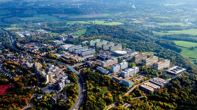 Luftbild der Ruhr-Universität Bochum
