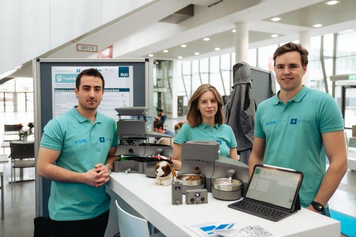 Team TechBowl Arbeitsplatz