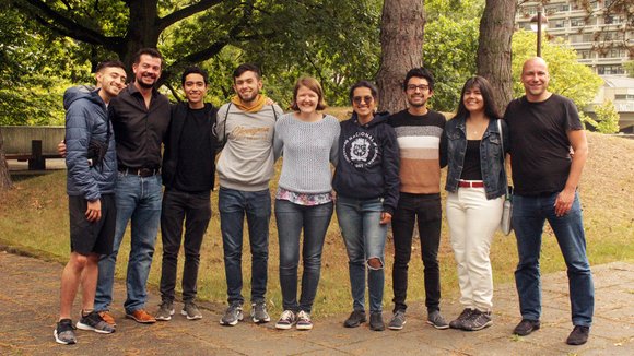 Die diesjaehrigen Double-Degree-Studierenden werden begruesst