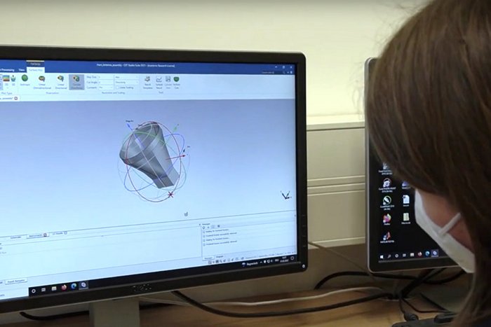 3D-Simulation elektromagnetischer Felder
