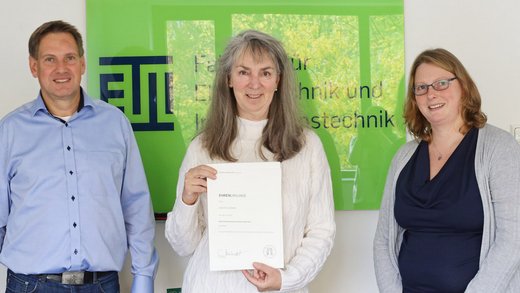 Dienstjubiläum Lolita Lassak (© RUB/ETIT)