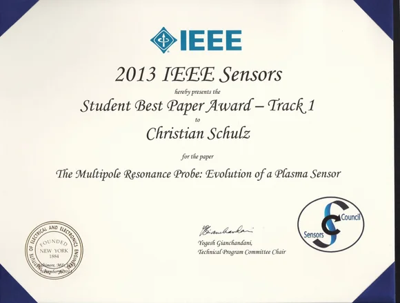 IEEE-Auszeichnung, Christian Schulz