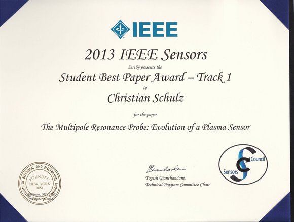 IEEE-Auszeichnung, Christian Schulz