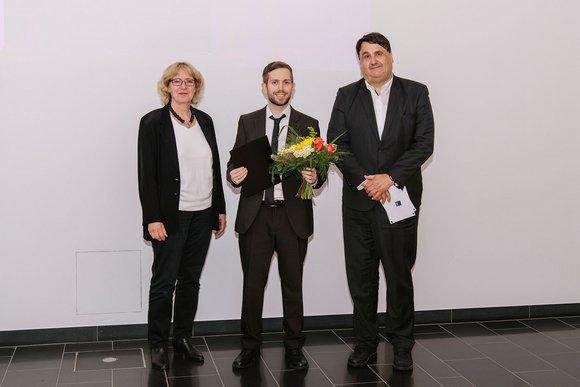 Preisverleihung, Dennis Pohle, RUB, Mareen Meyer