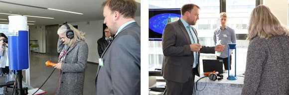 Visit NRW Minister for Culture and Science (Image: Chair for Integrated Systems)