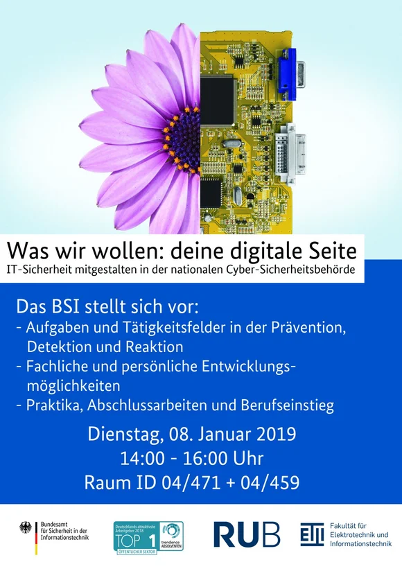 Das BSI stellt sich vor: IT-Sicherheit mitgestalten