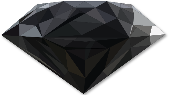 6GEM Logo: schwarzer Diamant (© 6GEM)
