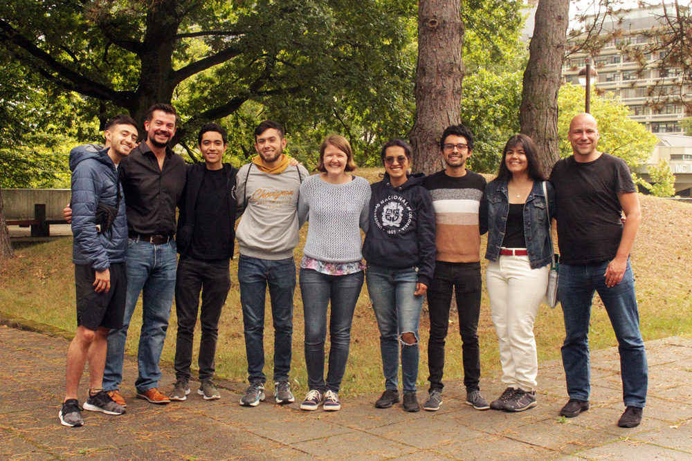 Die diesjaehrigen Double-Degree-Studierenden werden begruesst