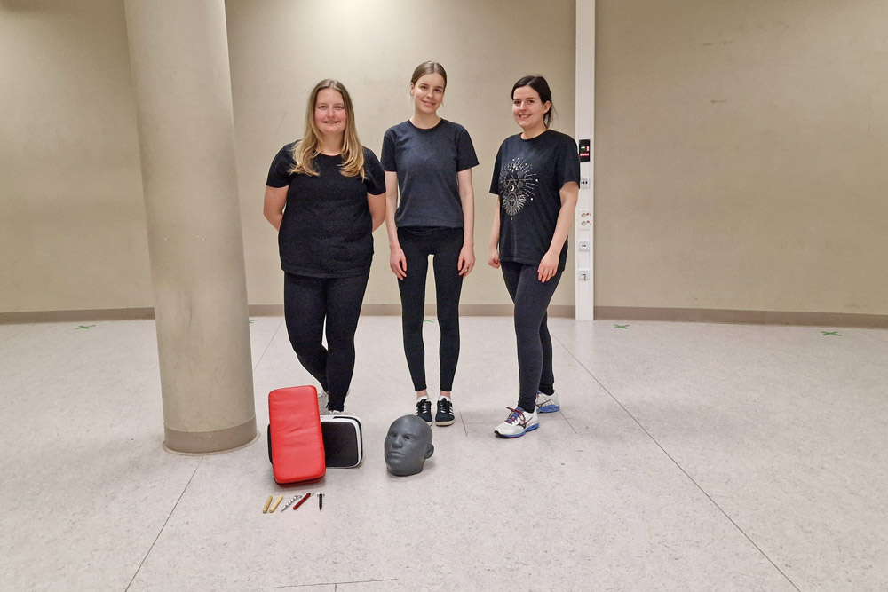 Selbstbehauptungskurs 2024 (© RUB/ETIT)