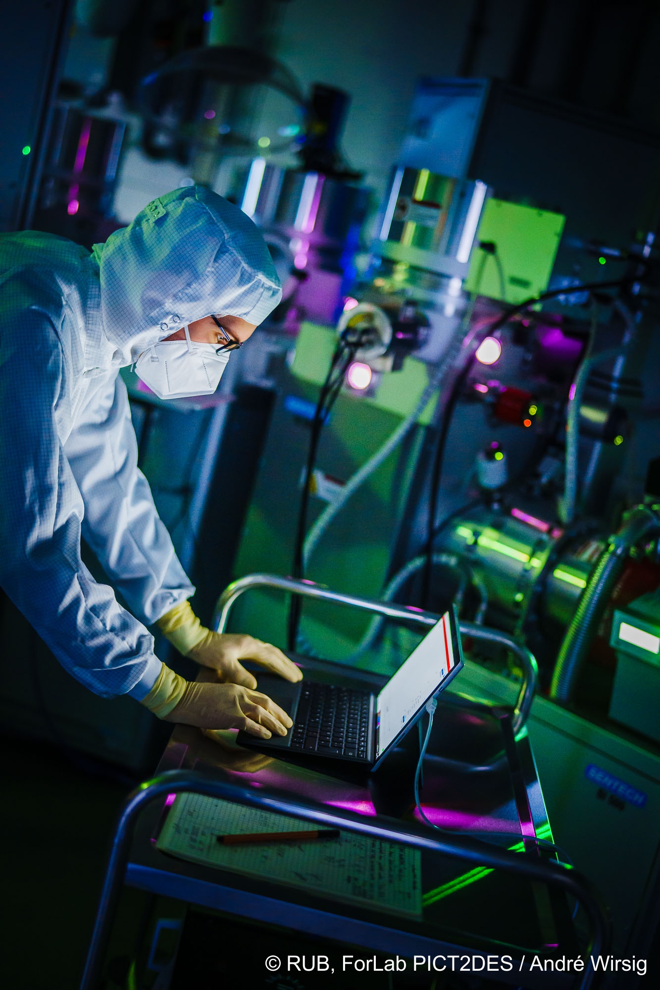 Clustertool ForLab Bochum (© RUB, ForLab PICT2DES /André Wirsig)